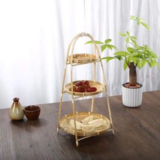Mẹt tre tầng mẹt tròn tầng