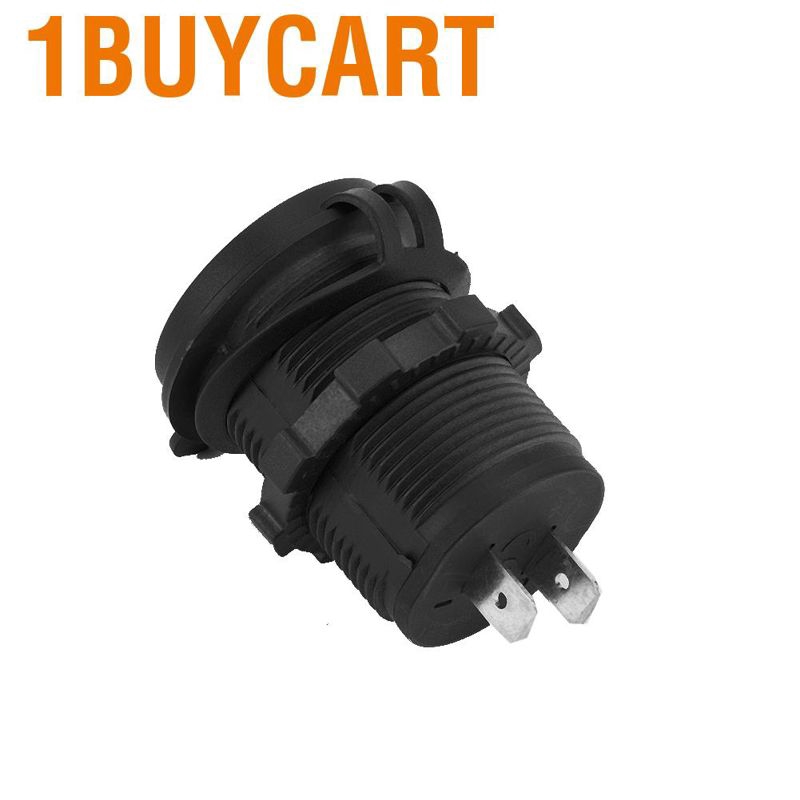 Tẩu Sạc 2 Cổng Usb Qc3.0 12/24v Cho Xe Hơi/Xe Máy