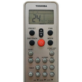 Combo 2 điều khiển máy lạnh TOSHIBA