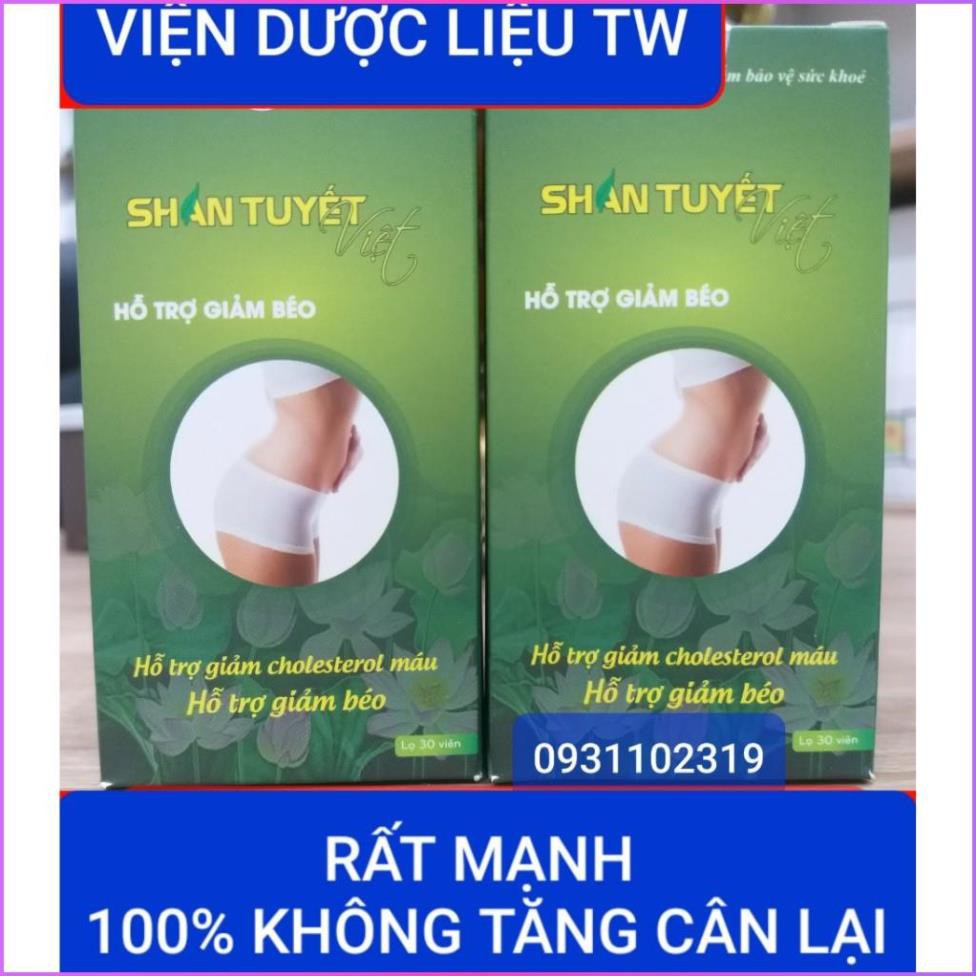 [GIẢM 9KG KHÔNG TĂNG LẠI] Shan Tuyết Việt - Nhà Thuốc Viện Y Dược Dân Tộc