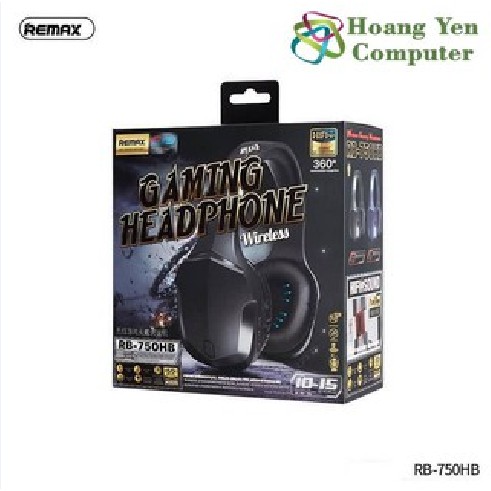 Tai nghe chụp tai không dây Remax RB-750HB - 40mm loa động màng, Bluetooth V5.0, pin 200mAh
