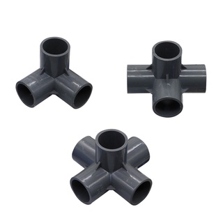Đầu nối ống nước 20mm bac hiều 3 / 4 / 5 cổng làm từ PVC sử dụng tiện lợi