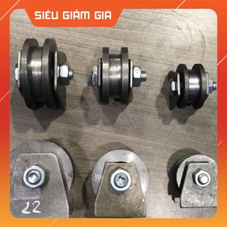 Bánh Xe sắt rãnh U(rãnh rộng 1cm)