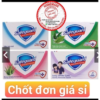Xà Bông Cục Safeguard Diệt Khuẩn Trắng Tinh Khiết 135g