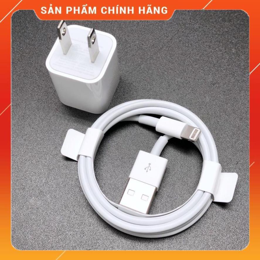Bộ củ sạc cáp nhanh Iphone 5 6 6s 6sPlus 7 8 7Plus 8Plus X XS XS Max Xr 11 12 | Củ A21 cáp foxconn 6ic | sạc không nóng.