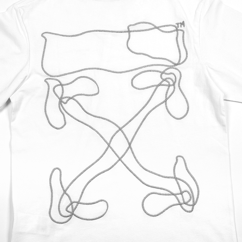 Áo Thun Tay Ngắn Off White Thời Trang Cá Tính Cho Nam Nữ