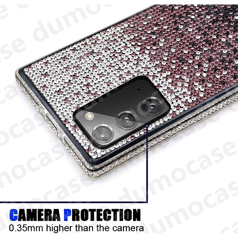 Ốp Điện Thoại Đính Đá Lấp Lánh Cho Samsung Galaxy S21 S20 Ultra S10 Plus Note 20 10 Pro