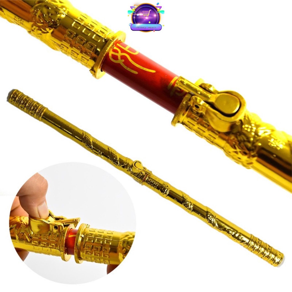 Đồ chơi gậy như ý tôn ngộ không có đèn phát sáng có thể thu gọn và kéo dài
