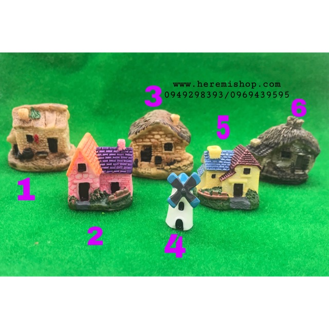 Nhà tiểu cảnh các mẫu