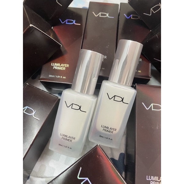 [ảnh thật] VDL Lumilayer Primer 30ml - kem lót bắt sáng hoàn hảo cho cô nàng da khô
