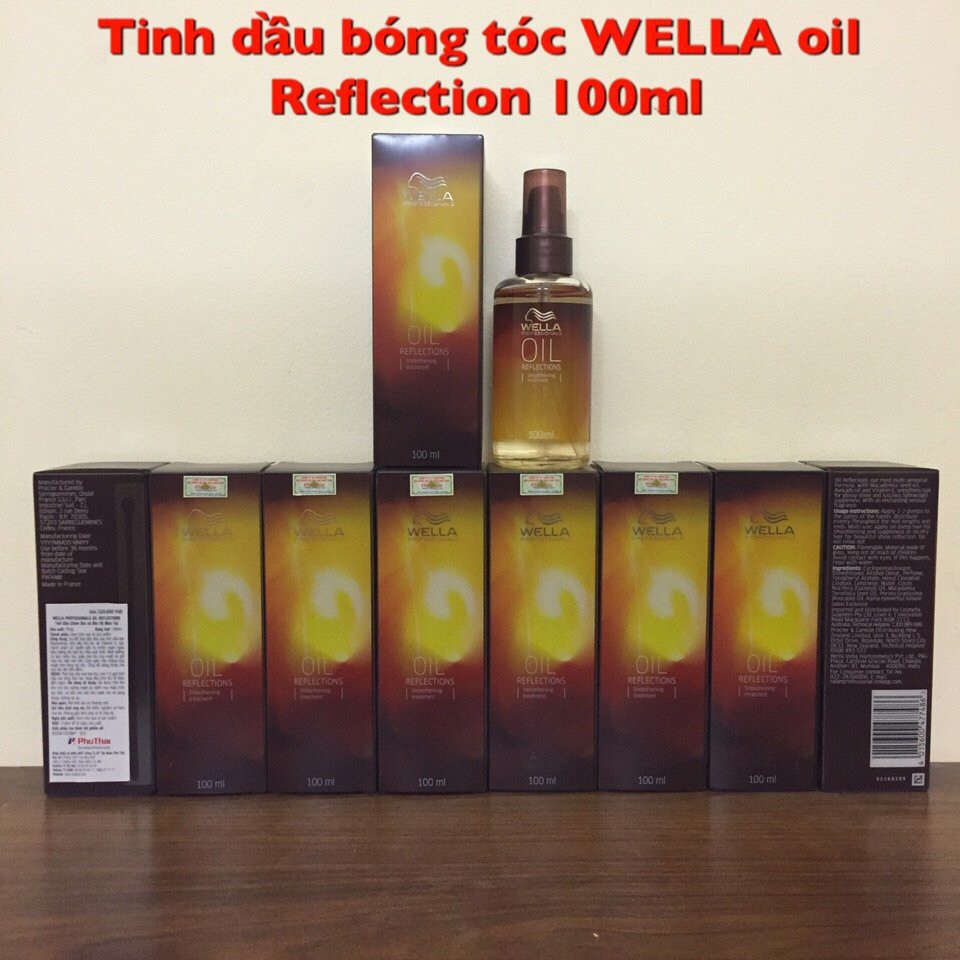 Tinh dầu dưỡng tóc Argan Wella Oil Reflections 100ml