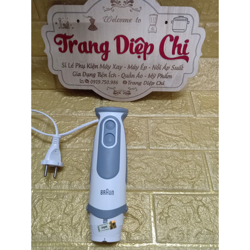 Thân máy xay cầm tay Braun 750w bảo hành 24 tháng- Kho buôn linh kiện gia dụng