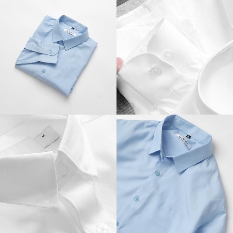 Áo SOMI thêu tên dáng Slim-Fit vải Cotton mền mại, chuẩn Form trẻ trung, thanh lịch - OMSHALA