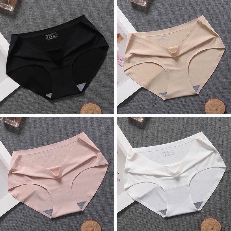 Quần lót nữ trơn đúc su không viền sexy, Không đường may,ôm sát body CAO CẤP