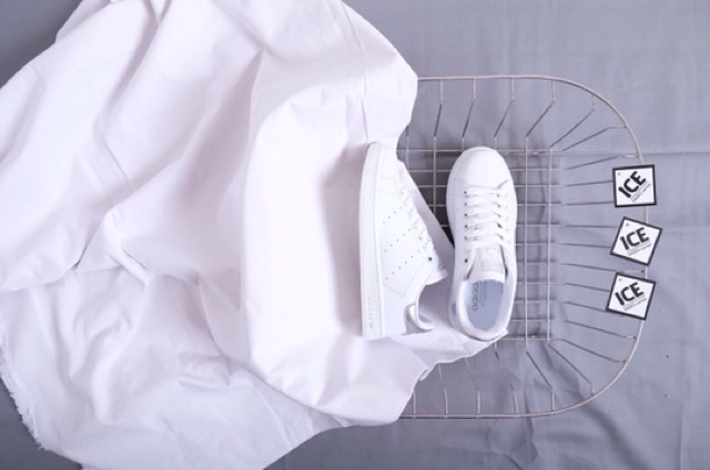 Giày Nam nữ Stansmith đế Bạc [ Full box+ video]