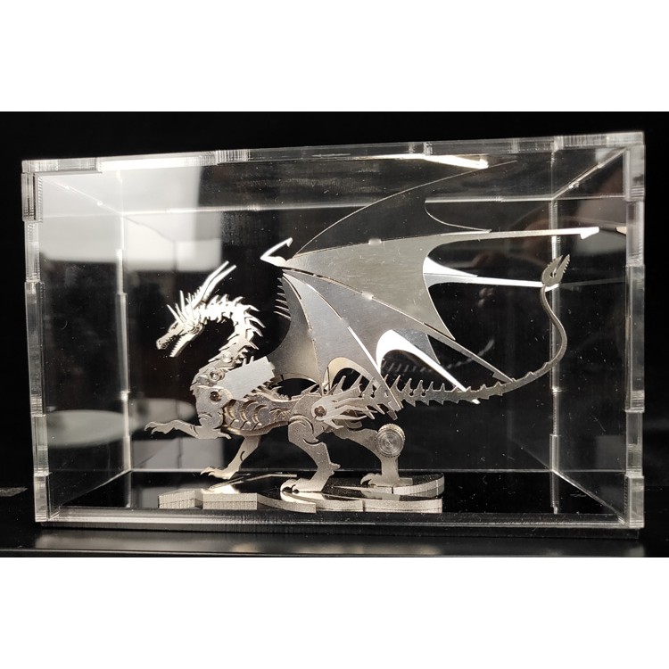 Mô Hình Lắp Ráp Kim Loại Dùng Vít MẪU RỒNG PHƯƠNG TÂY