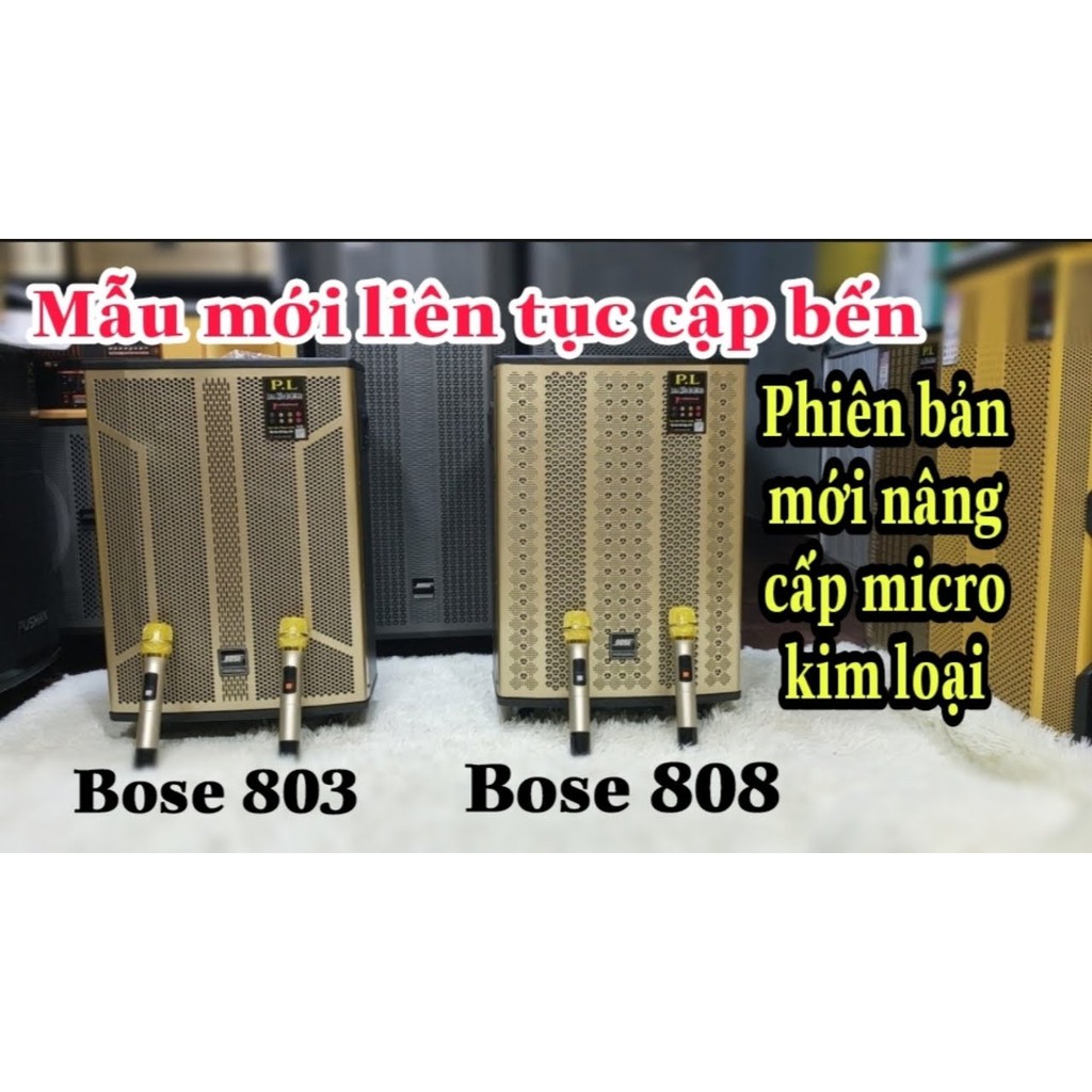 Loa kéo di động BOSE 803 Nâng Cấp - BASS 40CM - Loa kéo bluetooth di động công suất lớn karaoke gia đình, hát đường phố