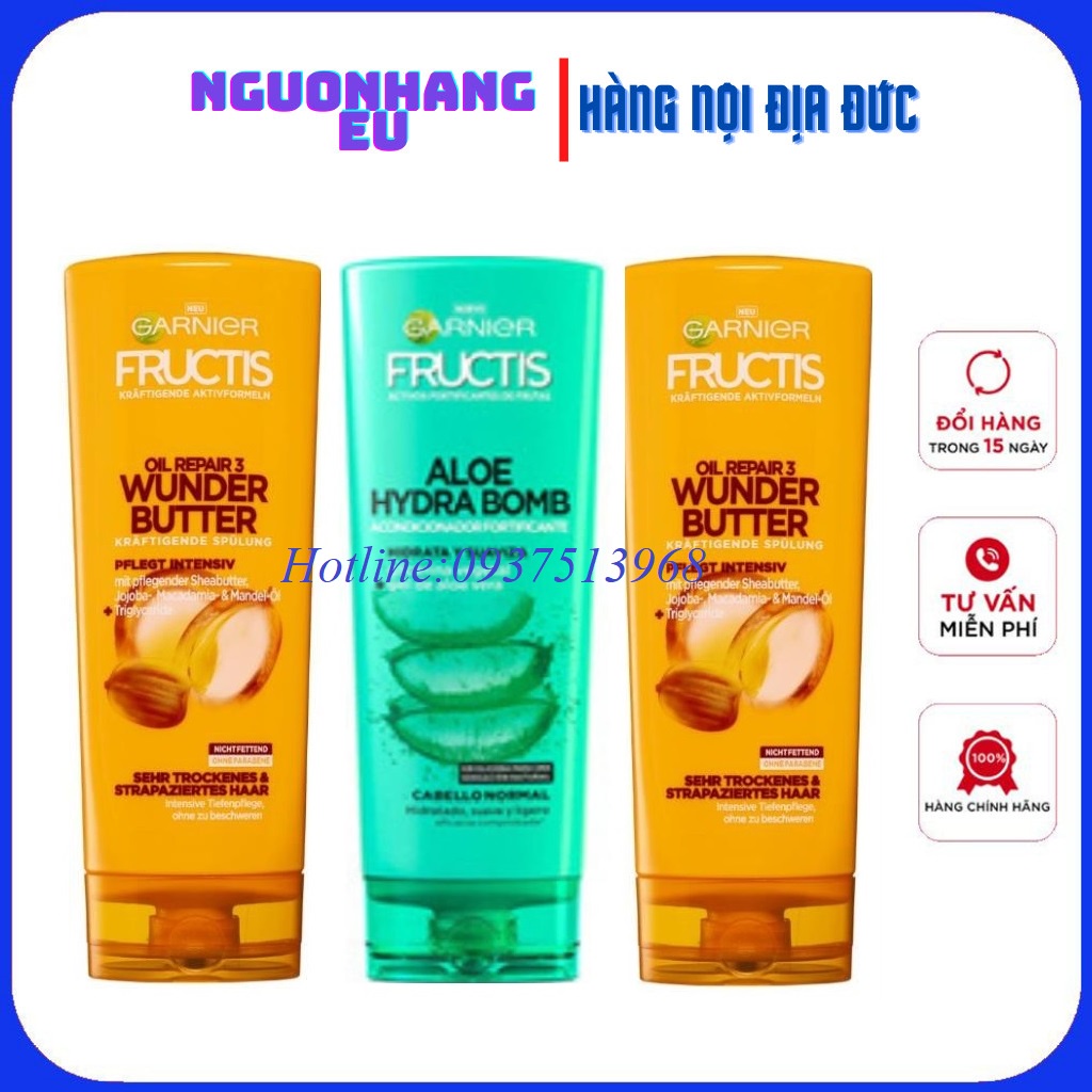 Dầu xả Garnier Fructis