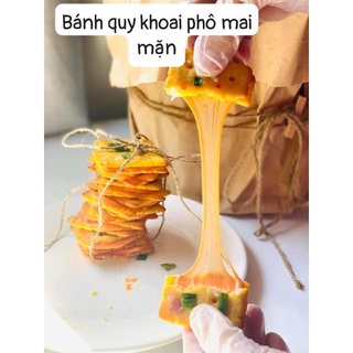 bánh qui hành ăn kiêng kẹp phô mai ko đường 500gr