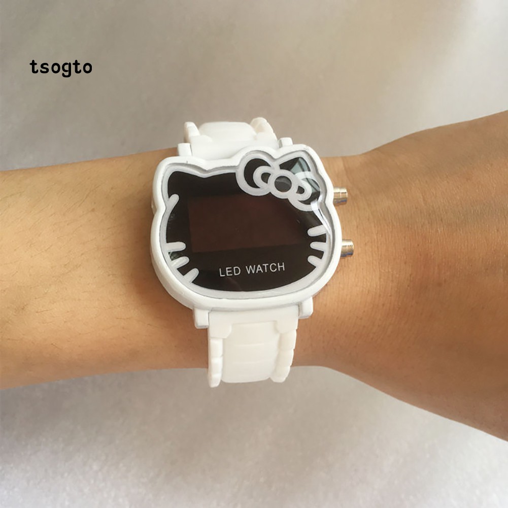 Đồng Hồ Điện Tử Có Đèn Led Dạ Quang Cho Bé Gái | BigBuy360 - bigbuy360.vn