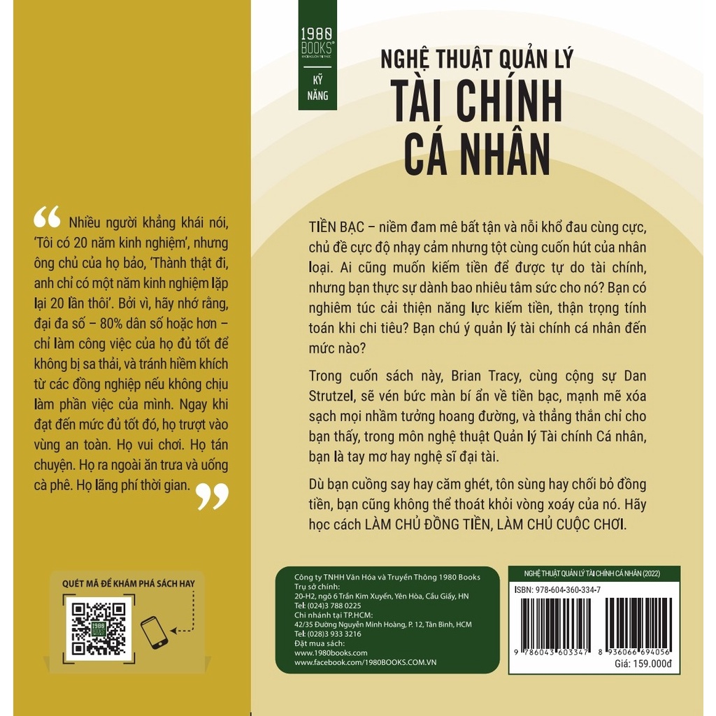 Sách Nghệ Thuật Quản Lý Tài Chính Cá Nhân