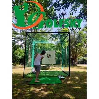 COMBO FULLSET KHUNG LỒNG + THẢM TẬP SWING & PUTTING GOLF TẠI NHÀ – GIẢI PHÁP TẬP LUYỆN HOÀN HẢO!