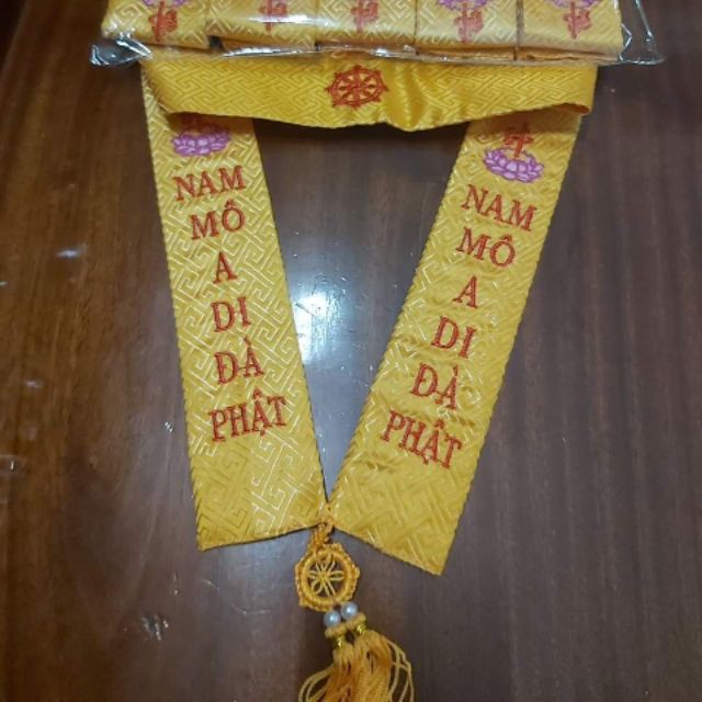 Băng đeo cổ A Di Đà Phật