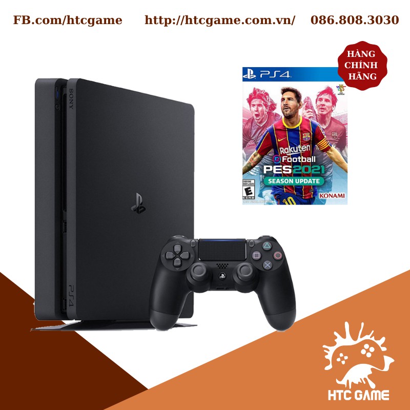 Máy PS4 SLIM 2218B kèm game PES21