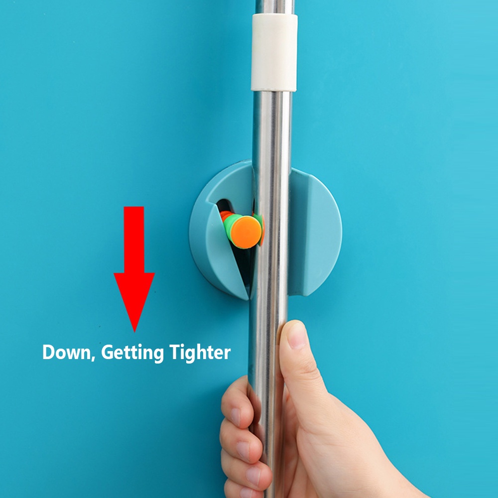 Móc Treo Cây Lau Nhà Gắn Tường Nhà Tắm/Nhà Bếp Nhiều Màu Sắc Tiện Dụng