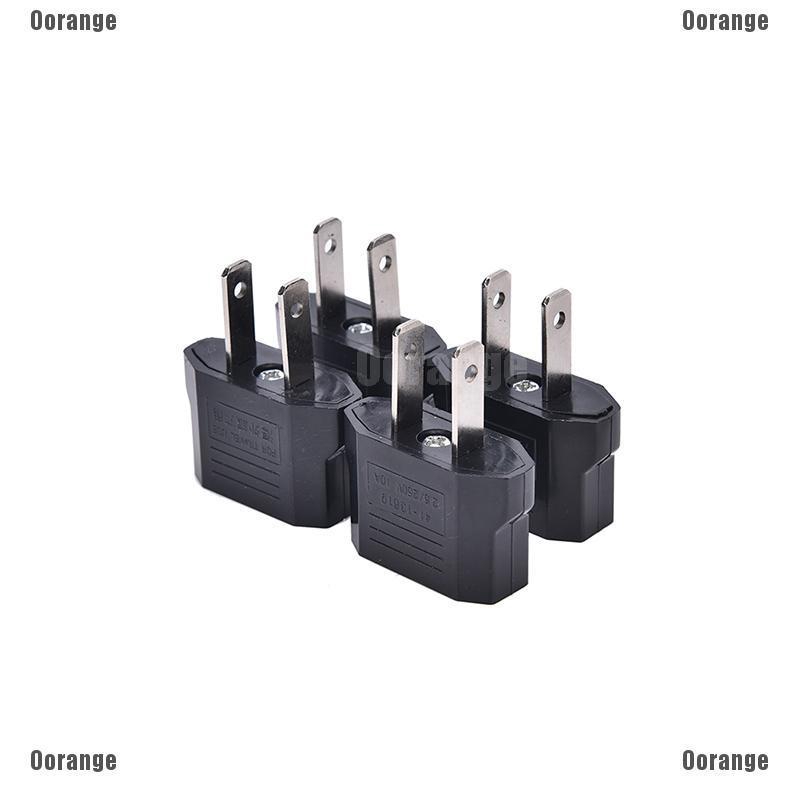 Bộ 4 Phích Cắm Chuyển Đổi EU Sang US Pins