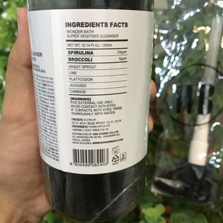 Sữa Rửa Mặt Thải Độc Rau Củ Super Vegitoks Cleanser 300ml