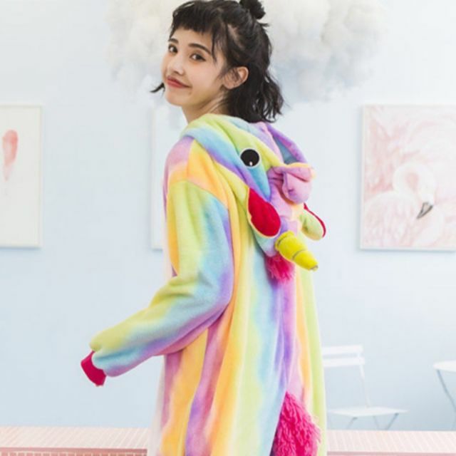 [Giảm 29k-FREESHIP] BỘ ĐỒ THÚ UNICORN RAINBOW (KỲ LÂN CẦU VỒNG)