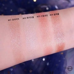 [Rom&amp;nd] Phấn nhũ mắt đơn Hàn Quốc Romand The Universe Glitter Shadow 1.2g