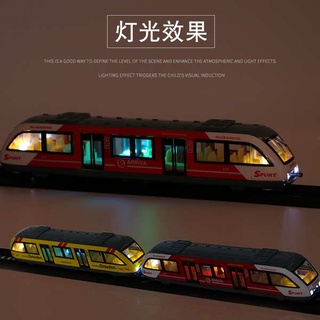 ♪Mô Hình Tàu Lửa Đồ Chơi Tốc Độ Cao Bằng Da Cho Bé☛