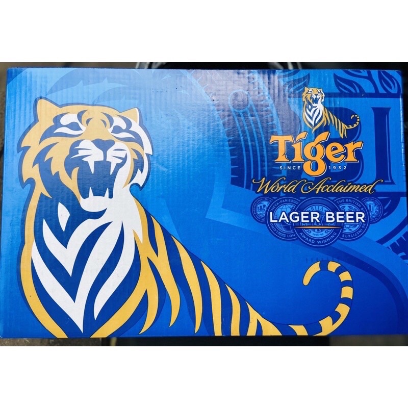 Bia Tiger - Làm tí Lager 330ml/Lon - Chang's Food