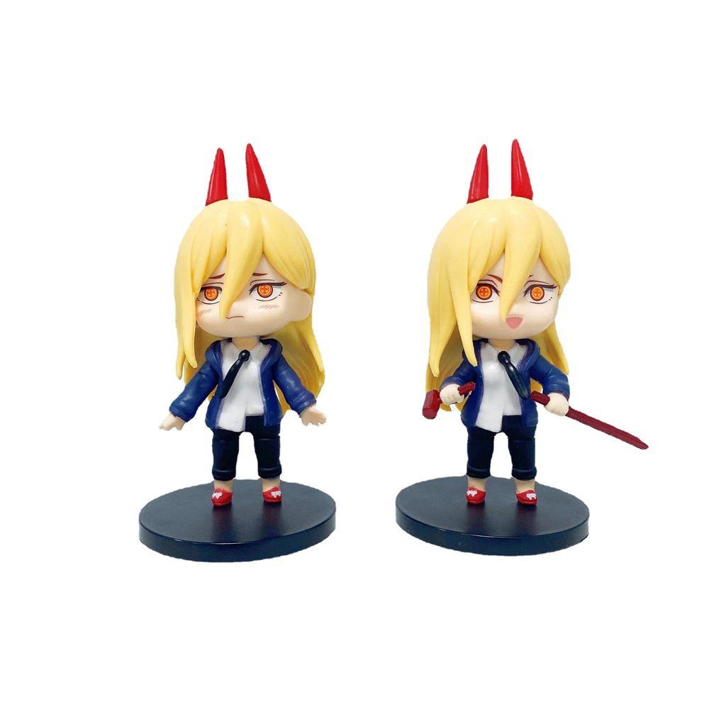 REBUY1 Mô Hình Nhân Vật Phim Hoạt Hình Người Cưa Máy Dễ Thương Trang Trí Bàn Làm Việc