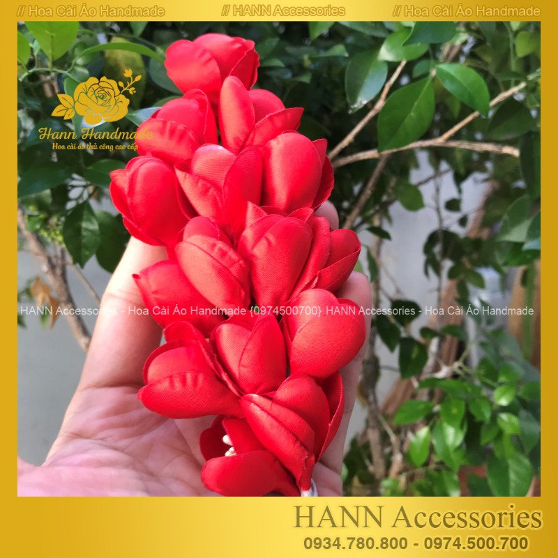 Hoa Cài Áo - Phụ Kiện  Thời Trang - Bông Cài Áo Váy