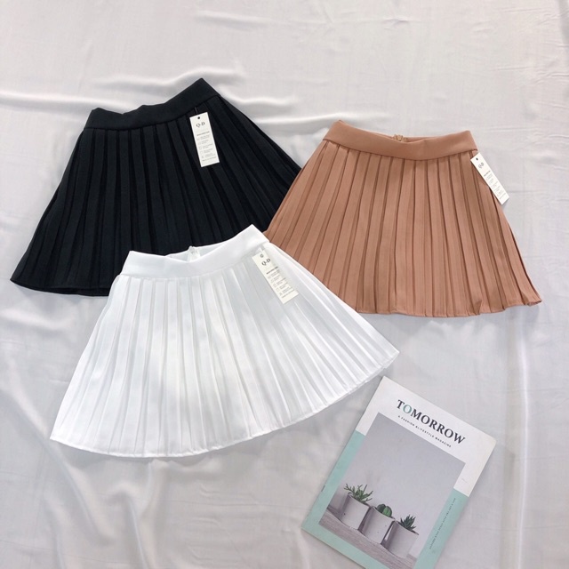 Chân váy xếp ly ngắn thời trang Quảng Châu, Chân váy tennis xếp ly SUNA FASHION từ 42 - 60kg
