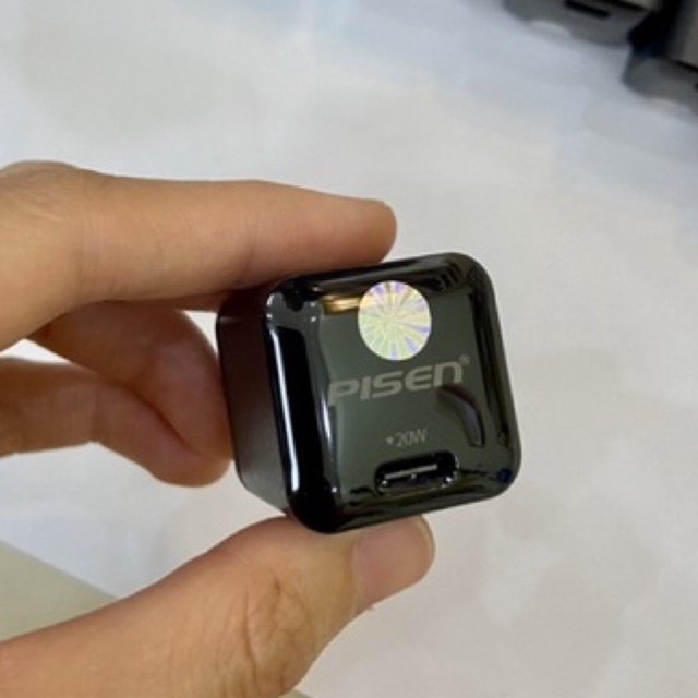 Củ sạc nhanh Pisen Quick PD3.0,QC4.0 20W cho IP12/IP8->11Pro Max/tablet táo/tablet táo