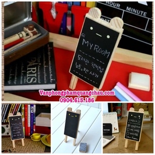 Bảng gỗ mini trang trí, đạo cụ chụp ảnh sản phẩm - 01 chiếc