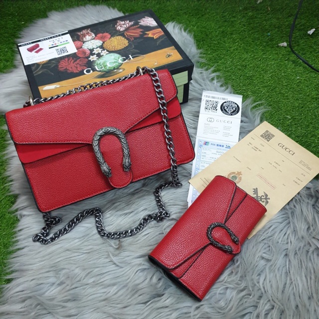 Set túi + ví size 22cm. Fullbox