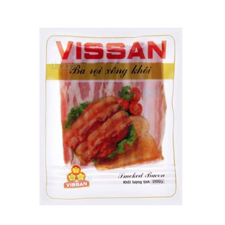 Ba Rọi Xông Khói hiệu Vissan gói 200gr