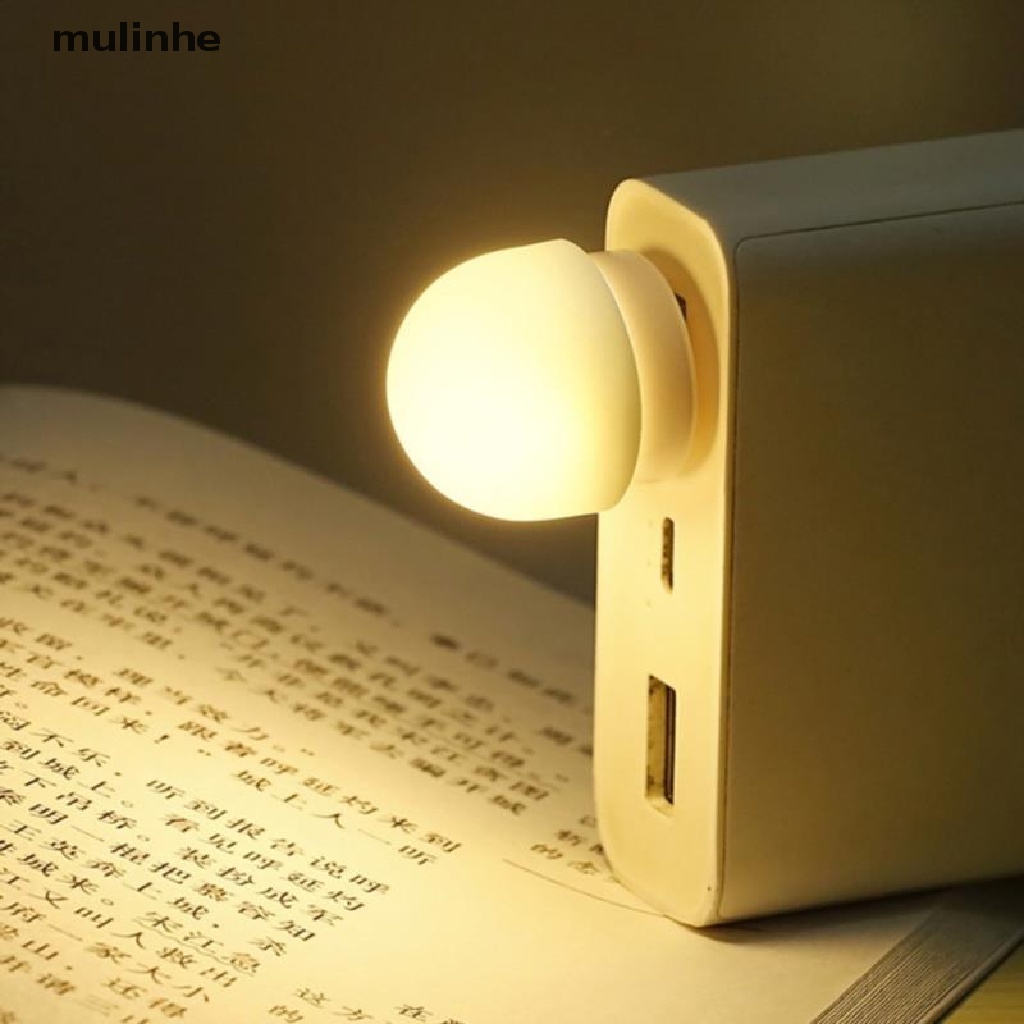 Đèn LED Tròn Nhỏ Cắm Sạc USB Di Động Đa Ứng Dụng
