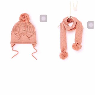 Set khăn mũ Zara xuất xịn