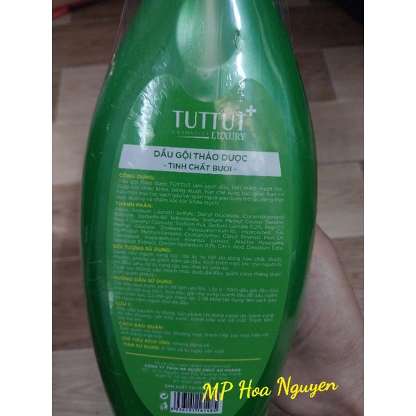 DẦU GỘI THẢO DƯỢC TUTTUT