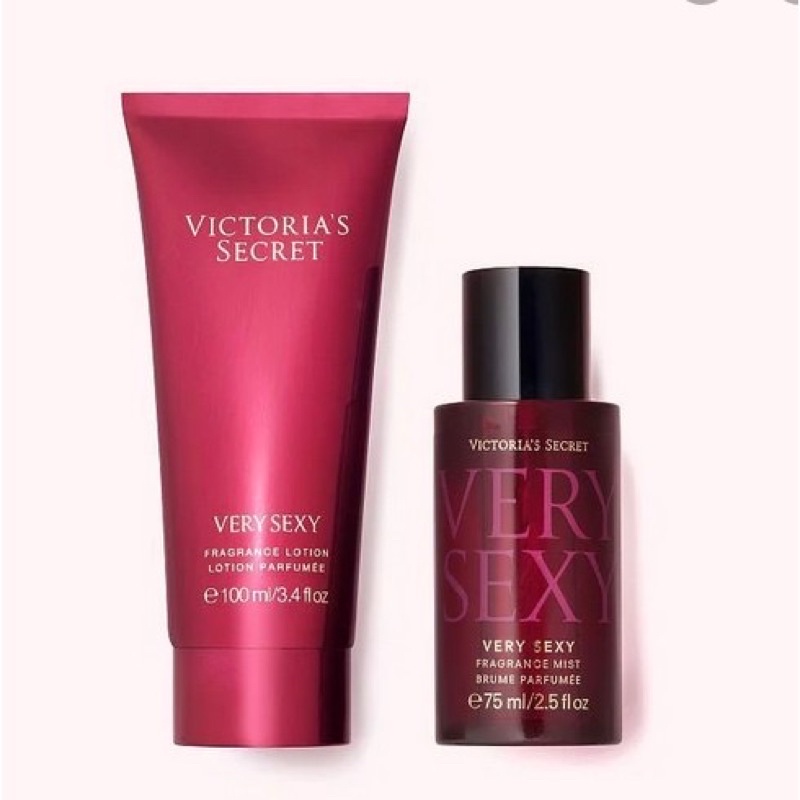 Set quà dưỡng thể và xịt thơm Victoria Secret Very Sexy