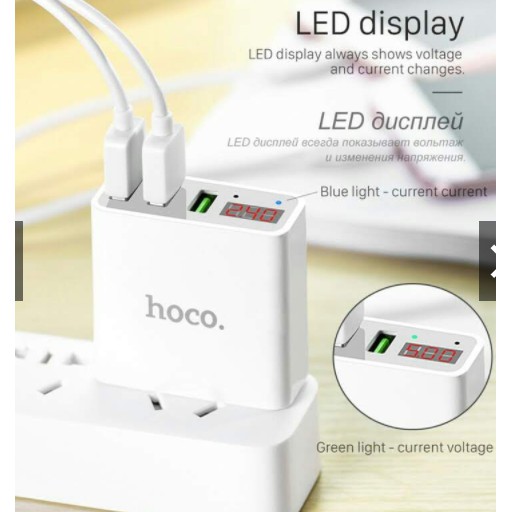 Sạc Hoco C15 3 Cổng USB