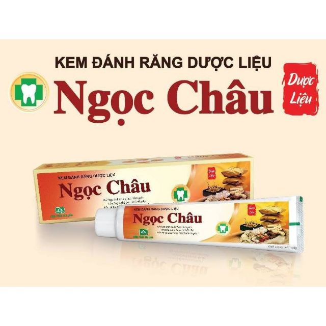 COMBO 3 TUÝP KEM ĐÁNH RĂNG DƯỢC LIỆU NGỌC CHÂU 100g