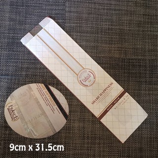 HCM - 10 túi giấy mặt kiếng trong đựng bánh mì France 31.5cm