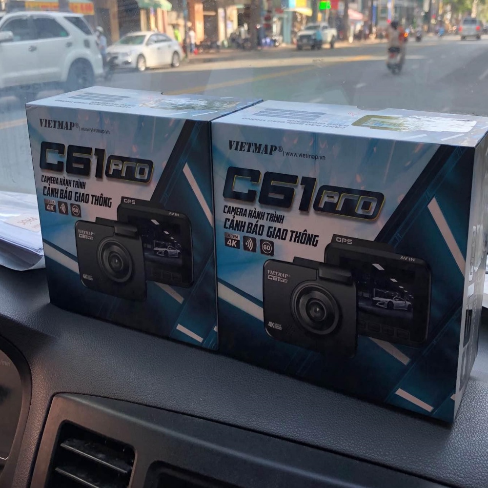 Vietmap C61 Pro - Camera Hành Trình Cảnh Báo Giao Thông - Bảo Hành Điện Tử 12 Tháng Chính Hãng Vietmap